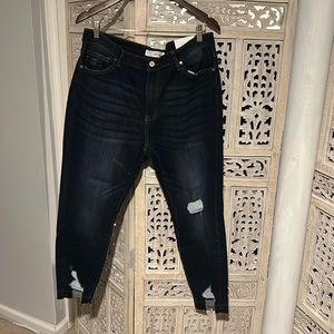 Kancan high rise ankle skinny